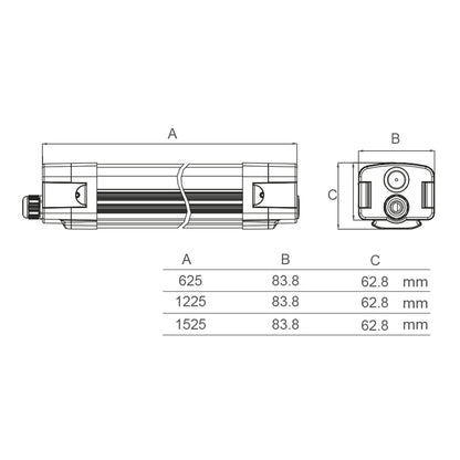 LUPO LED Feuchtraumleuchte – robust & vielseitig einsetzbar