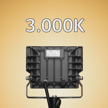 LED Flutlicht MILU 50W CCT – Flexibel, Robust, Effizient